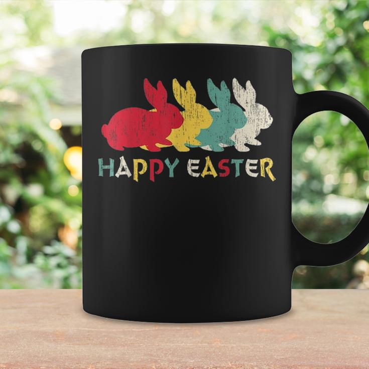Retro Easter Bunny Vintage Colorful Rabbit Cute Happy Easter V2 Coffee Mug Gifts ideas