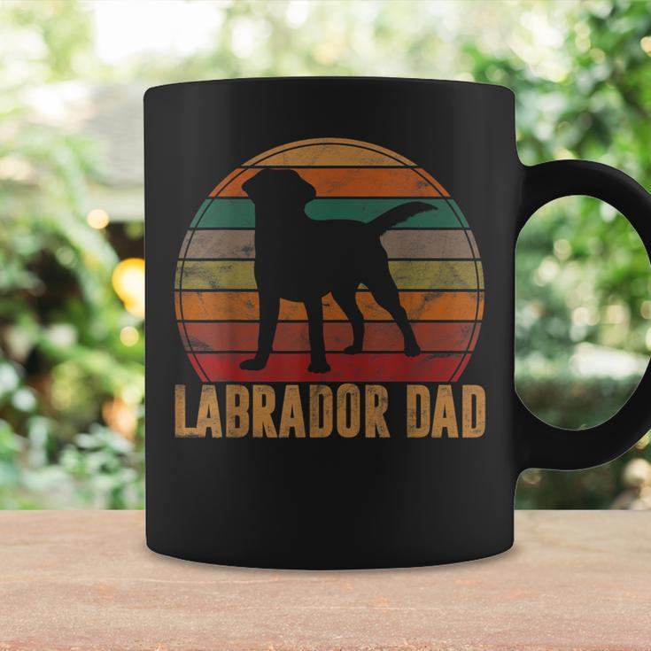 Retro Labrador Dad Gift Dog Daddy Golden Black Lab Father Coffee Mug Gifts ideas