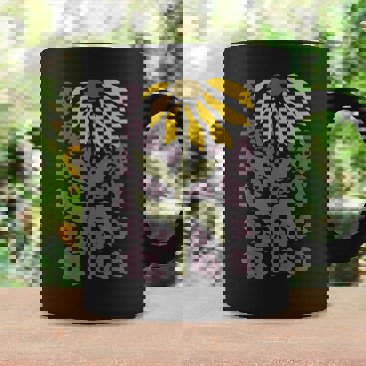 Retro Sunflower Graphic Flower Lover Gardening Coffee Mug Gifts ideas