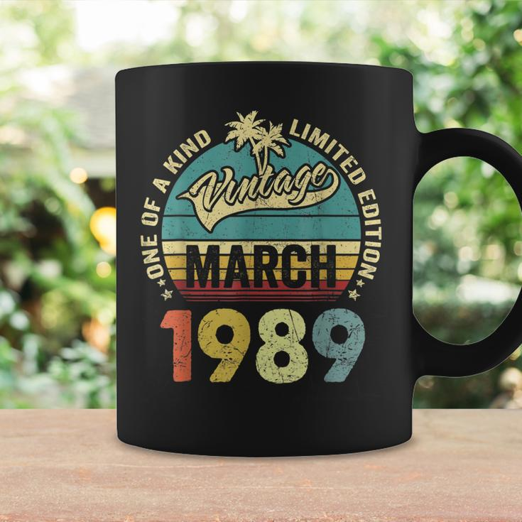 Retro Vintage 34Th Birthday Awesome Since March 1989 Coffee Mug Gifts ideas