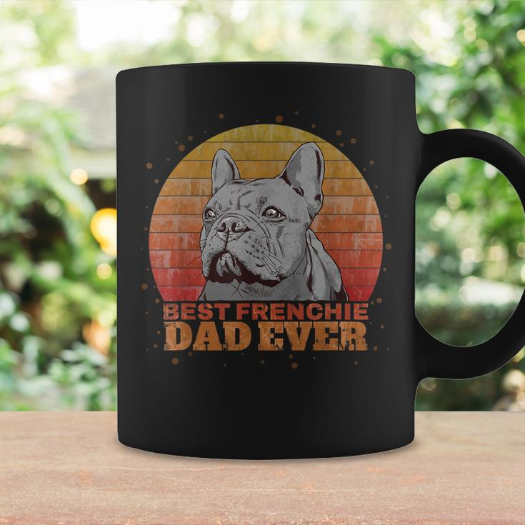 Retro Vintage Best Frenchie Dad Ever French Bulldog Dog Gift Coffee Mug Gifts ideas