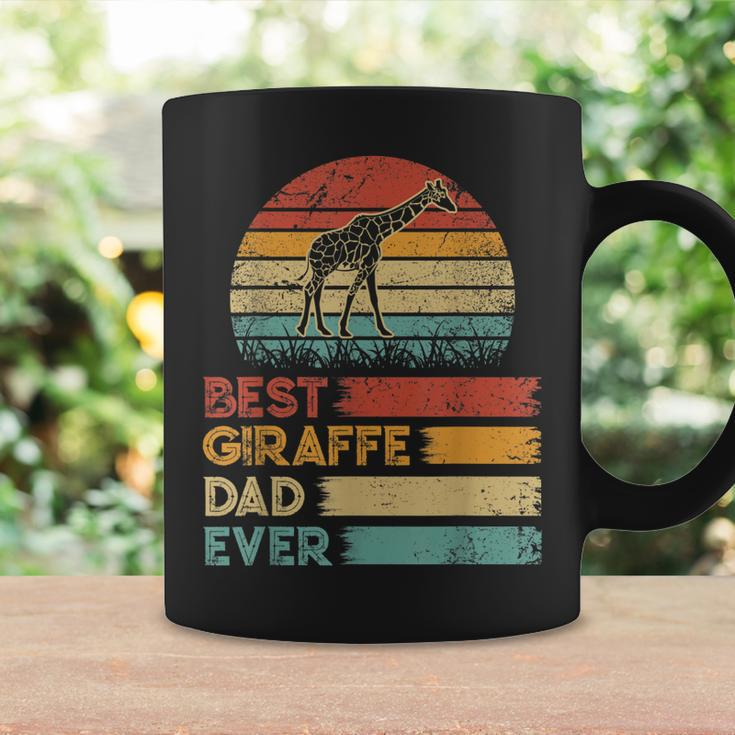 Retro Vintage Best Giraffe Dad Ever Animals Lover Coffee Mug Gifts ideas