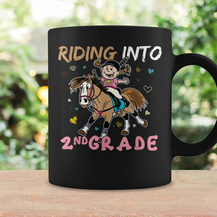 Riding Into 2Nd Grade Horse Second Grade Back To School Coffee Mug Gifts ideas