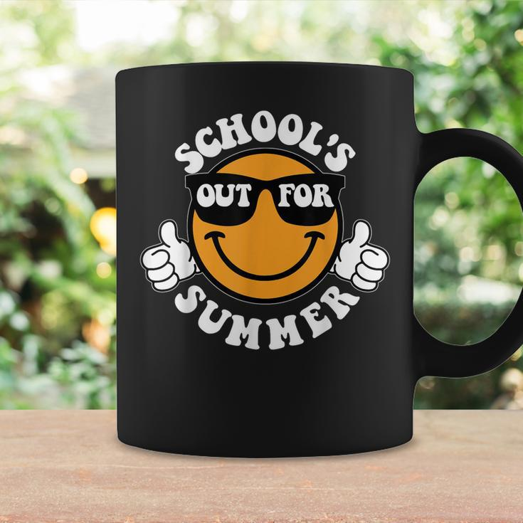 Schools Out For Summer Last Day Of School Smile Teacher Life Coffee Mug Gifts ideas