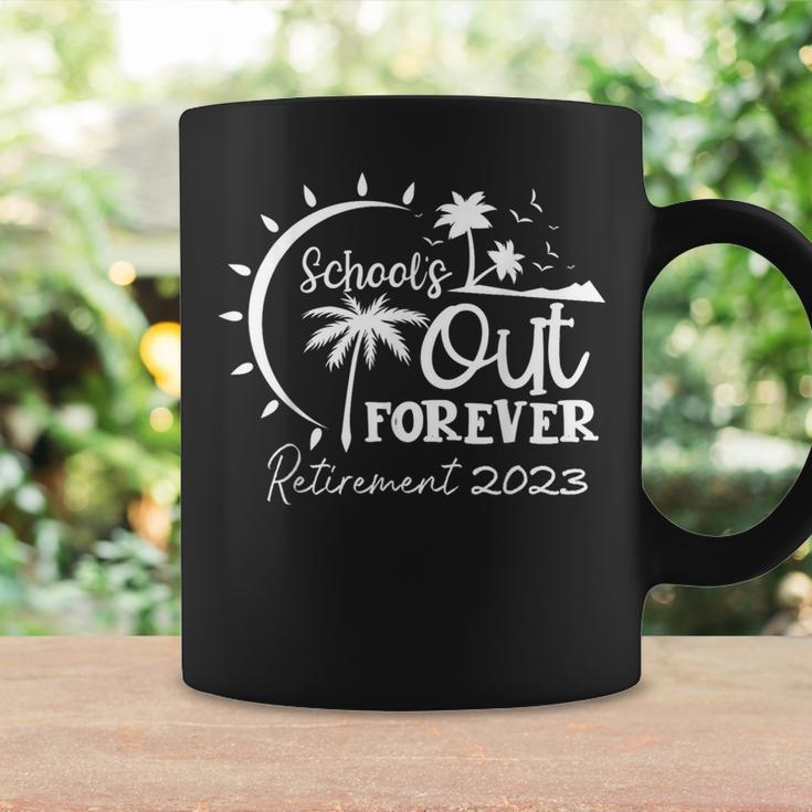 Schools Out Forever Retired Teacher Gift Retirement 2023 Coffee Mug Gifts ideas