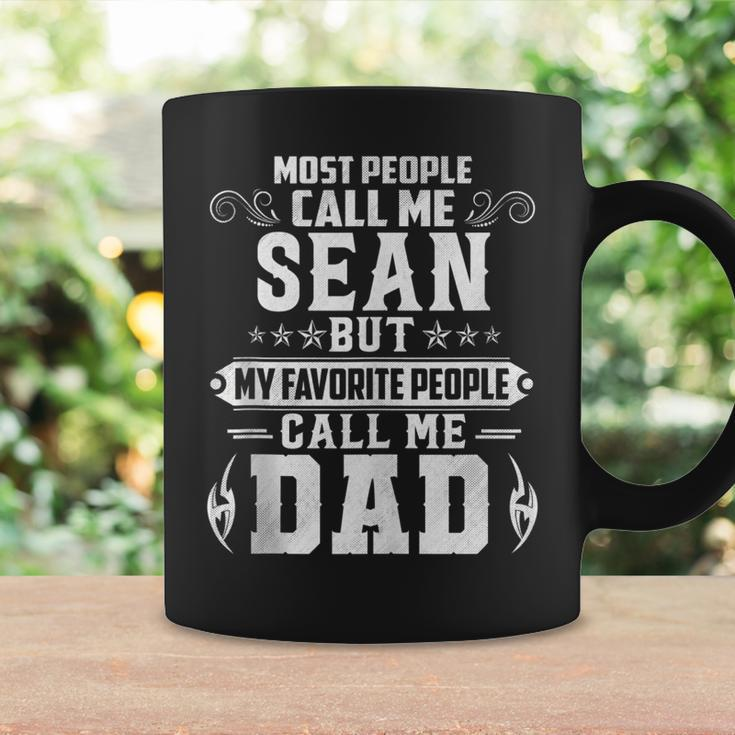 Sean - Name Funny Fathers Day Personalized Men Dad Coffee Mug Gifts ideas