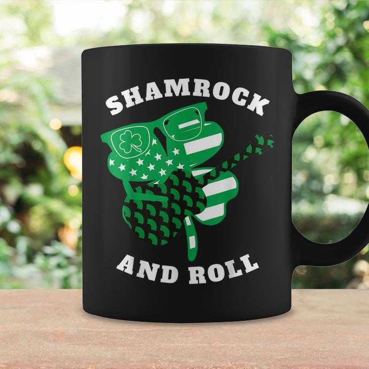 Shamrock And Roll Retro StPaddys Vintage StPatricks Day Coffee Mug Gifts ideas