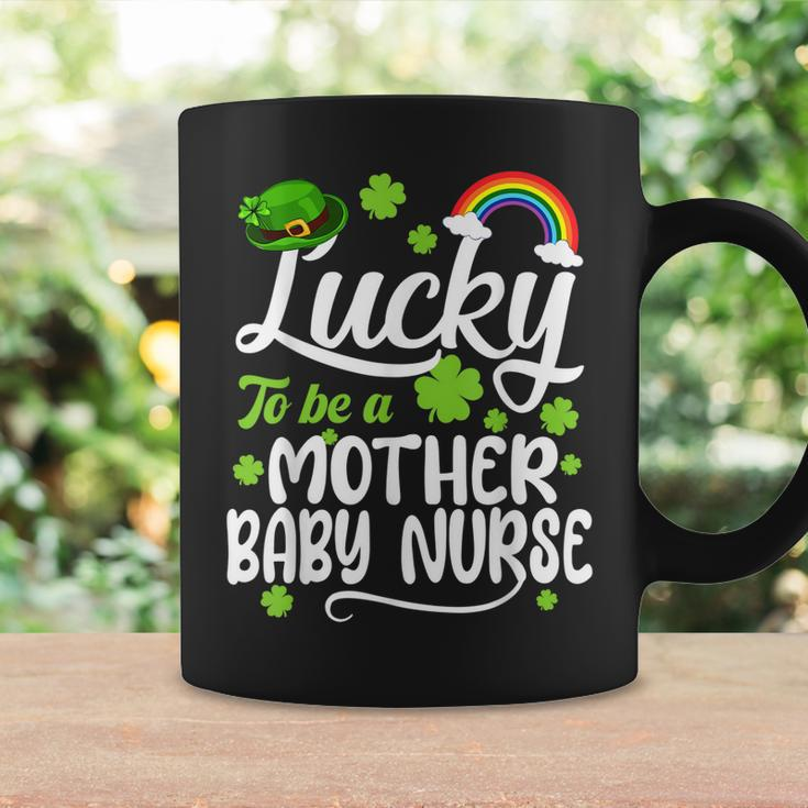 Shamrocks Lucky To Be A Mother Baby Nurse St Patricks Day Coffee Mug Gifts ideas