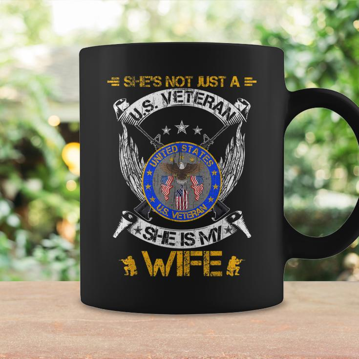 Shes Not Just A Us Military Veteran She Is My Wife Coffee Mug Gifts ideas