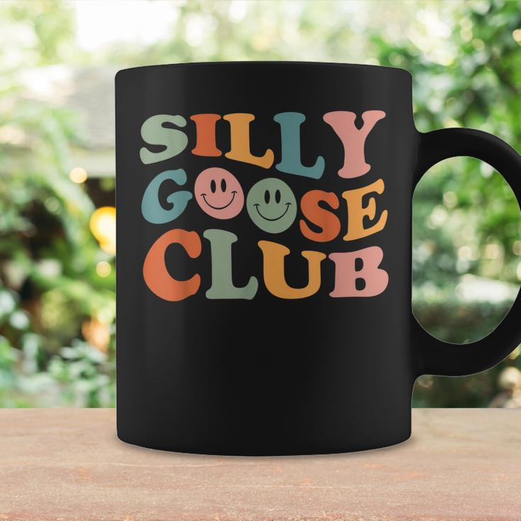 Silly Goose Club Silly Goose Meme Smile Face Trendy Costume Coffee Mug Gifts ideas