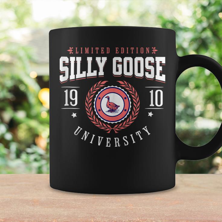 Silly Goose University Funny College Meme Coffee Mug Gifts ideas