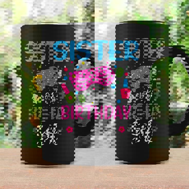 Sister Of The Birthday Girl Spa Party Nail Polish Makeup Coffee Mug Gifts ideas