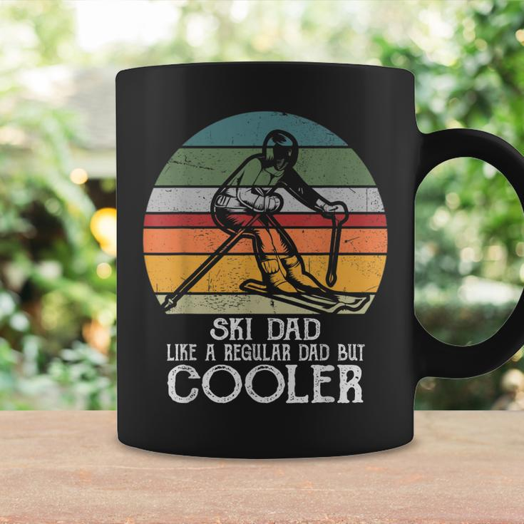 Ski Dad Like A Regular Dad But Cooler Vintage Skiing Skier Coffee Mug Gifts ideas