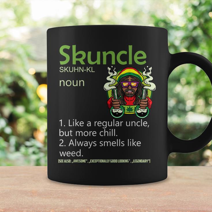 Skuncle Rasta Weed Smoking Marijuana Cannabis Pothead Uncle Coffee Mug Gifts ideas