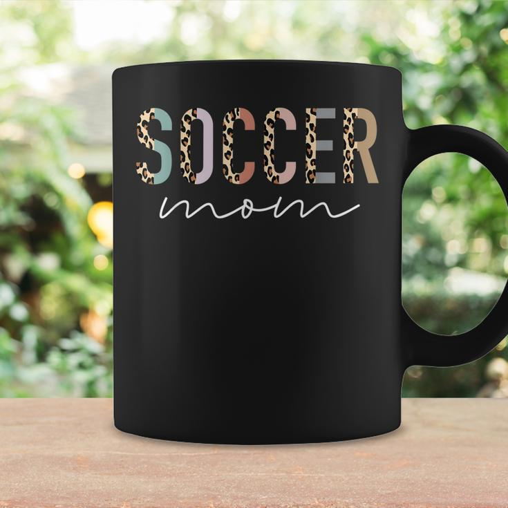 Soccer Mom Gifts Leopard Print Soccer Mama Mothers Day Coffee Mug Gifts ideas