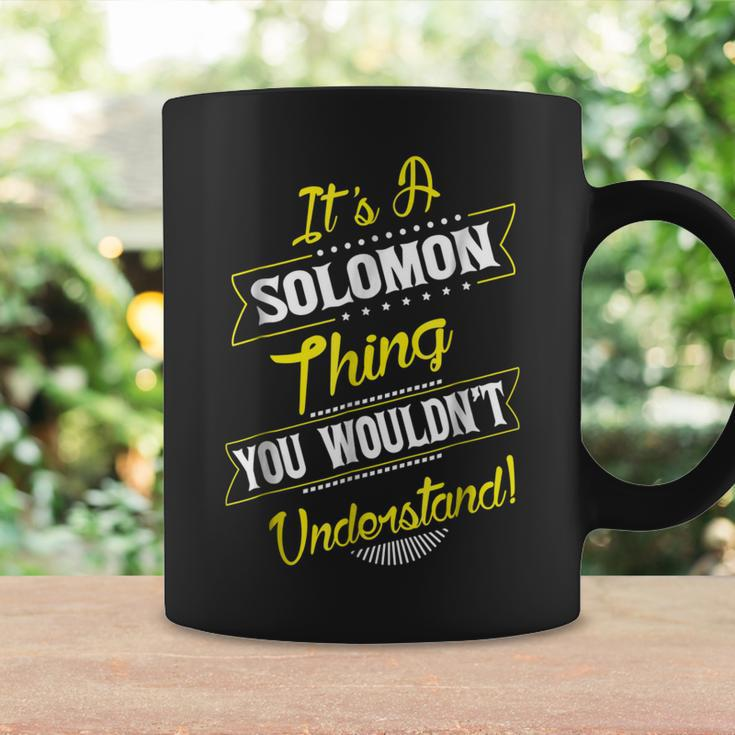 Solomon Thing Family Name Reunion Surname TreeCoffee Mug Gifts ideas