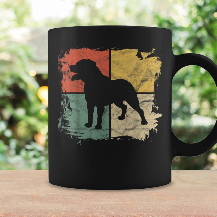 Square Retro Rottweiler Owner Gift Dog Rottie Dad Rott Mom Coffee Mug Gifts ideas