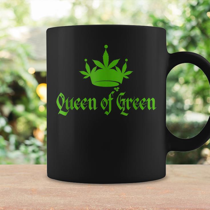 St Patricks Marijuana Queen Of Green Weed Cannabis Coffee Mug Gifts ideas