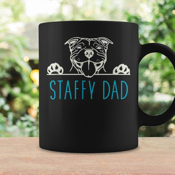 Staffy Dad With Staffordshire Bull Terrier Dog Coffee Mug Gifts ideas