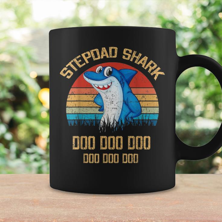 Stepdad Shark Fathers Day Gift Coffee Mug Gifts ideas