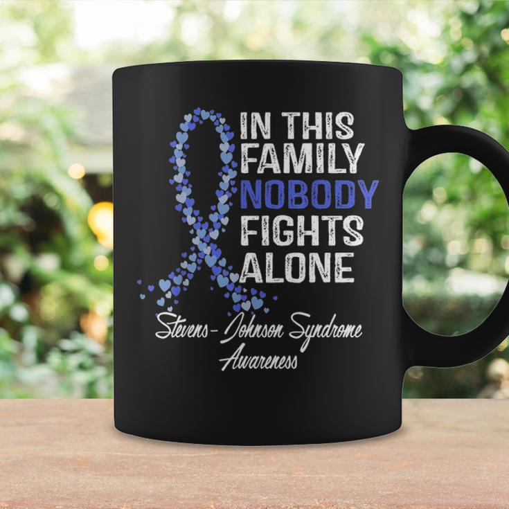 Stevens Johnson Syndrome Awareness Gift Nobody Fights Alone Coffee Mug Gifts ideas