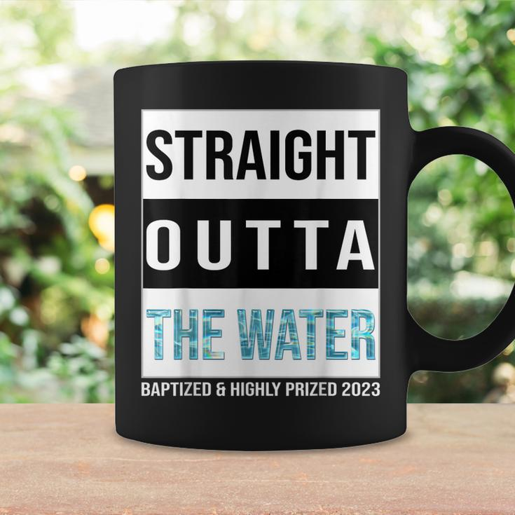 Straight Outta The Water Baptism 2023 Baptized Highly Prized Coffee Mug Gifts ideas