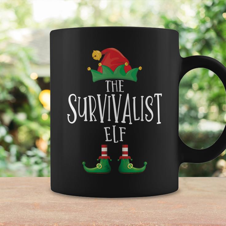 Survivalist Elfenhemd Familie Passender Pyjama Weihnachten Tassen Geschenkideen