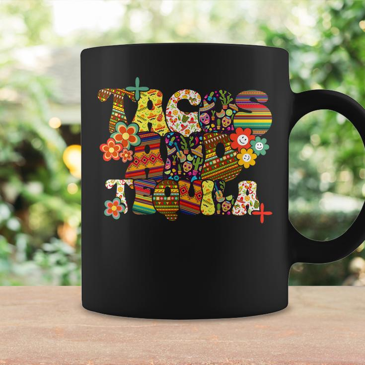 Tacos And Tequila Cinco De Mayo Groovy Mexican Drinking Coffee Mug Gifts ideas