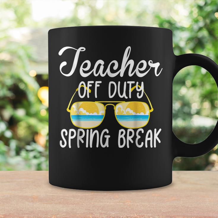 Teacher Off Duty 2022 Spring Break Squad School Holiday Coffee Mug Gifts ideas