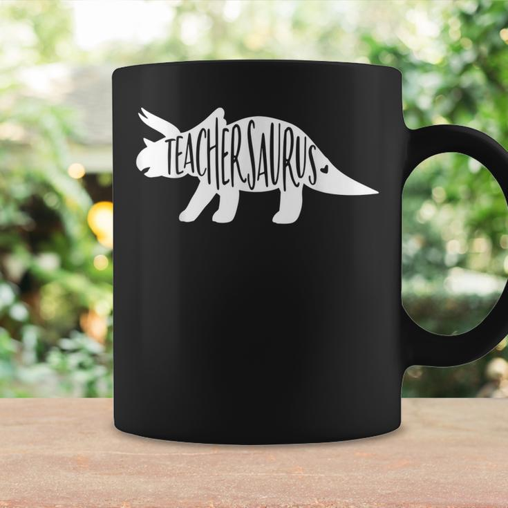 Teachersaurus Like A Normal Teacher Awesome Dinosaur Teacher Coffee Mug Gifts ideas