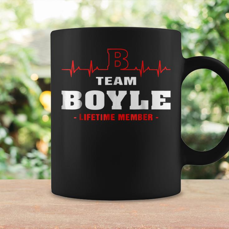 Team Boyle Lifetime Member Surname Last Name Coffee Mug Gifts ideas
