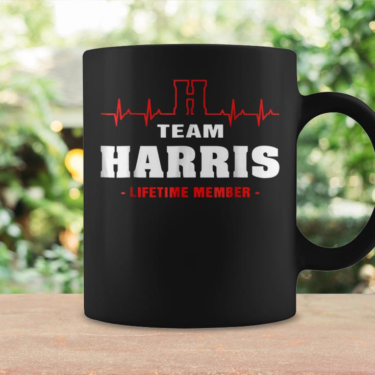 Team Harris Lifetime Member Surname Last Name Coffee Mug Gifts ideas
