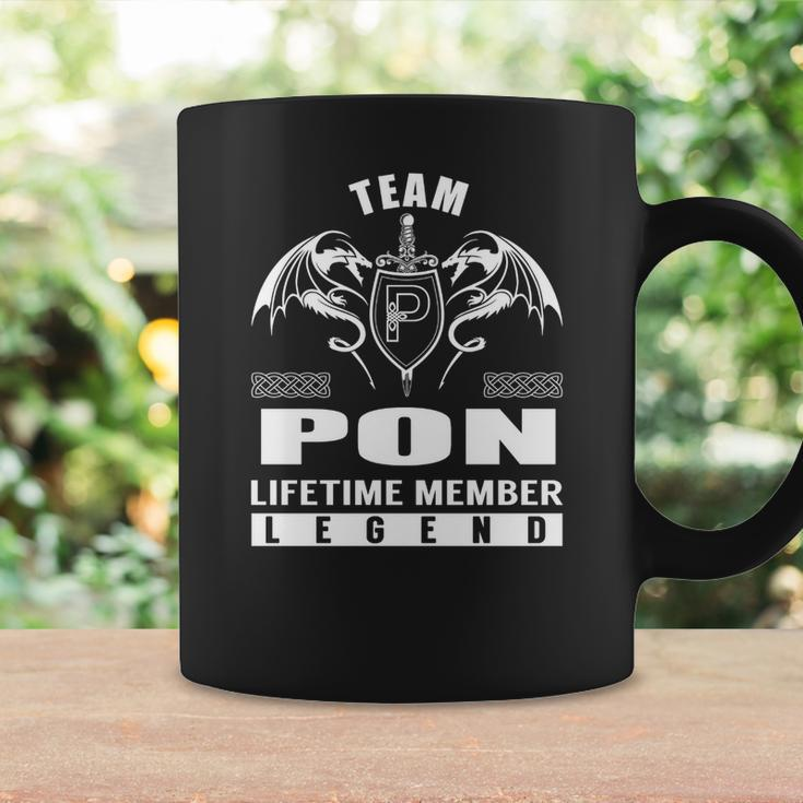 Team Pon Lifetime Member Legend Coffee Mug Gifts ideas