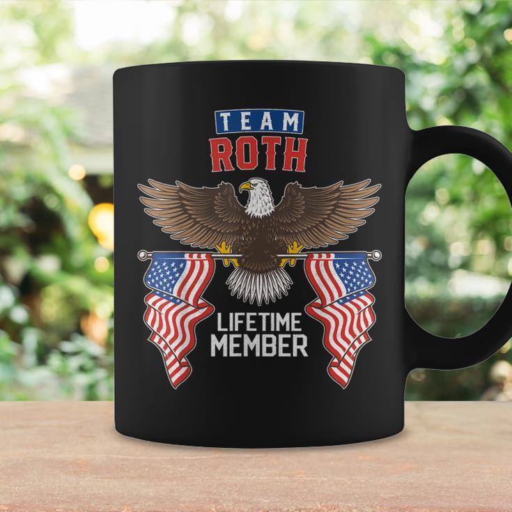 Team Roth Lifetime Member Us Flag Coffee Mug Gifts ideas