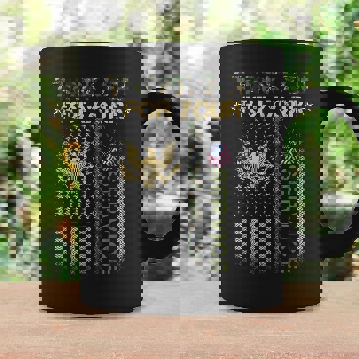 Thank You For Your Service Patriotic Usa Flag Veterans Day Coffee Mug Gifts ideas