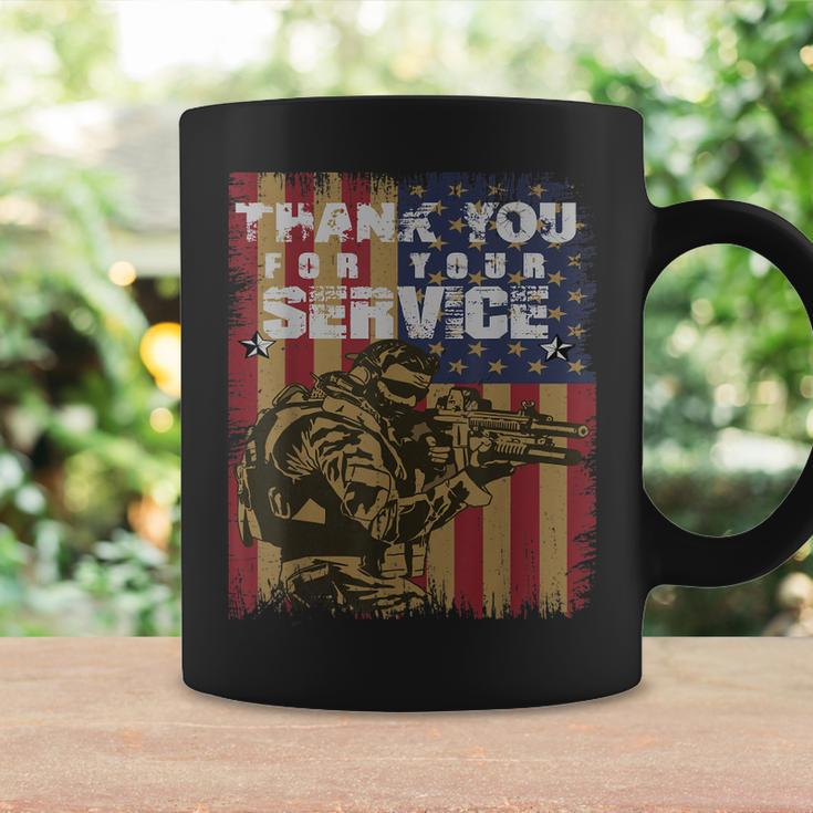 Thank You For Your Service Veteran Us Flag Veterans Day Coffee Mug Gifts ideas