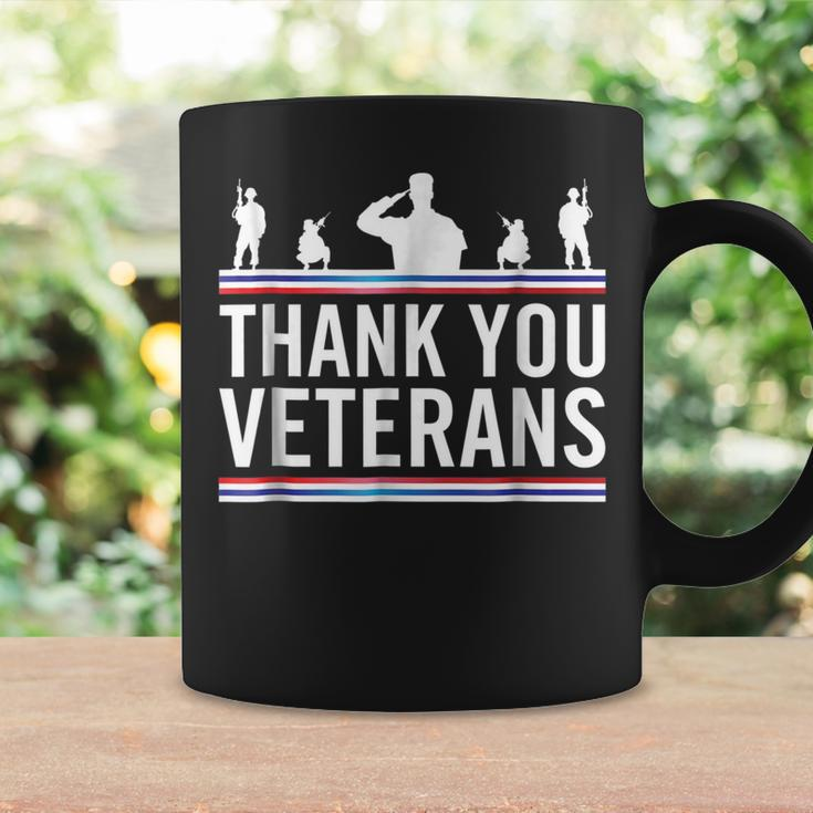 Thank You Veterans Day Military Vets Patriotic Salute Coffee Mug Gifts ideas