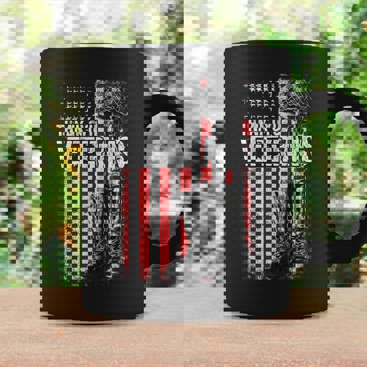 Thank You Veterans Proud Veteran Day Dad Grandpa V8 Coffee Mug Gifts ideas