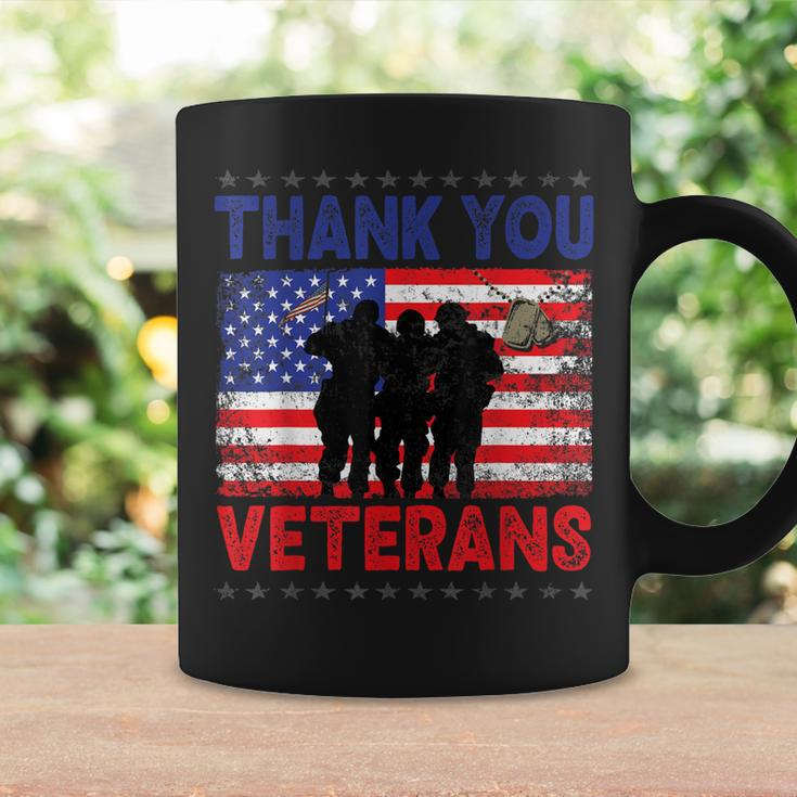 Thank You Veterans Service Patriot Veteran Day American Flag V3 Coffee Mug Gifts ideas
