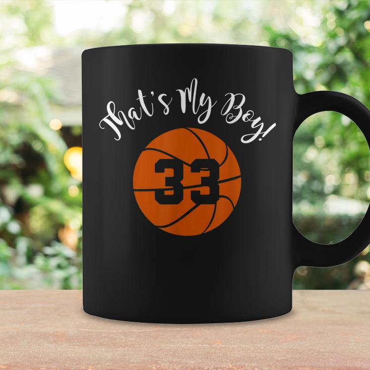 Thats My Boy 33 Basketball Player Mom Or Dad Gift Coffee Mug Gifts ideas