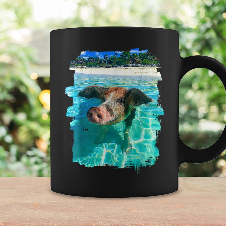 The Bahamas Swimming Pig Caribbean Beach Trips Summer Vibes Coffee Mug Gifts ideas