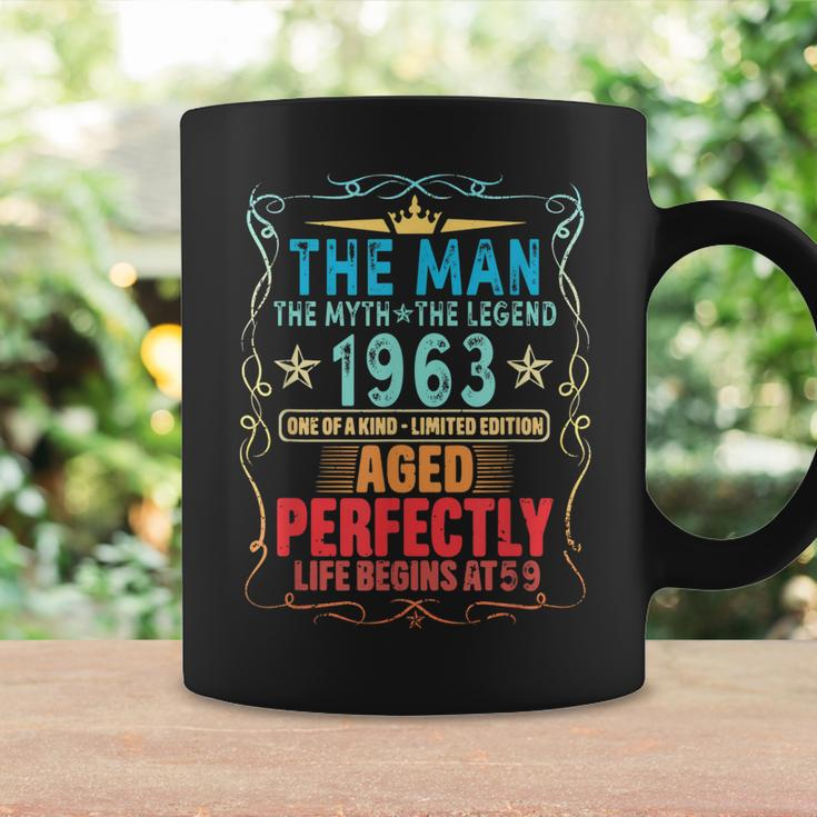 The Man The Myth The Legend 1963 Life Begins At 59 Gift For Mens Coffee Mug Gifts ideas