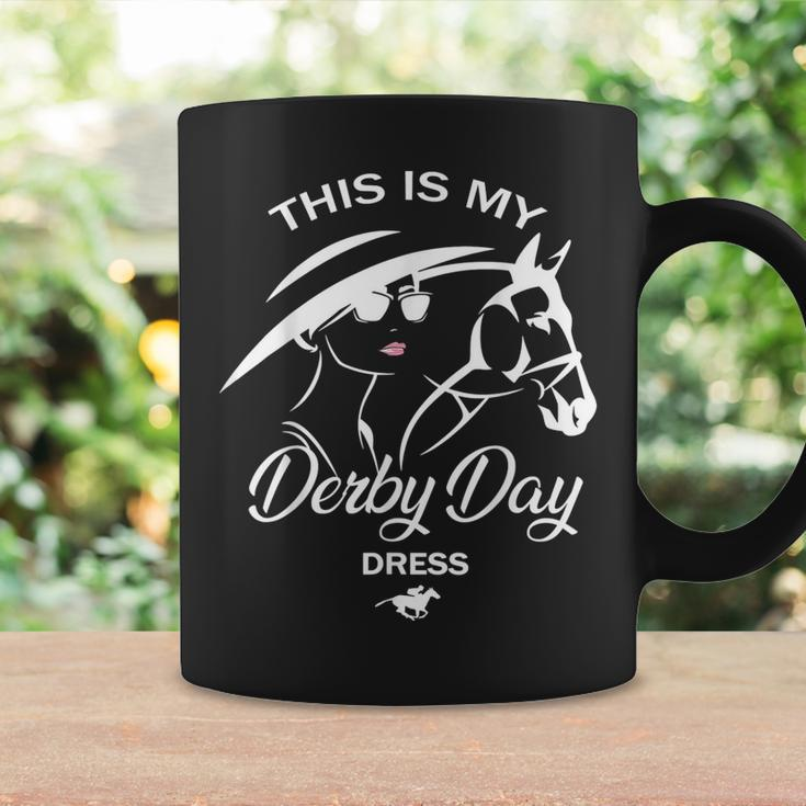 This Is My Derby Day Dress Funny Ky Derby Horse Coffee Mug Gifts ideas