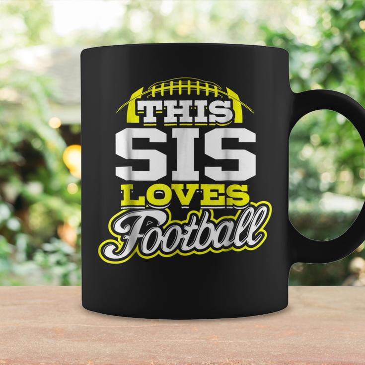 This Sister Loves Football Yellow Variant Coffee Mug Gifts ideas