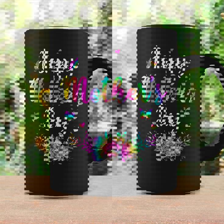 Tie-Dye Happy Mothers Day Funny Women Mothers Day Coffee Mug Gifts ideas