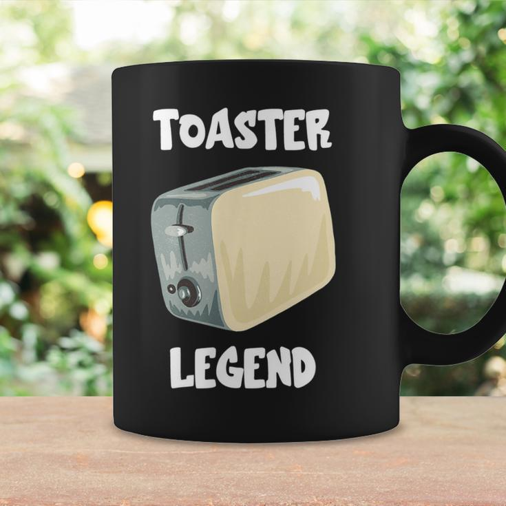 Toaster Legend Tassen für Brot- und Toastliebhaber, Frühstücksidee Geschenkideen