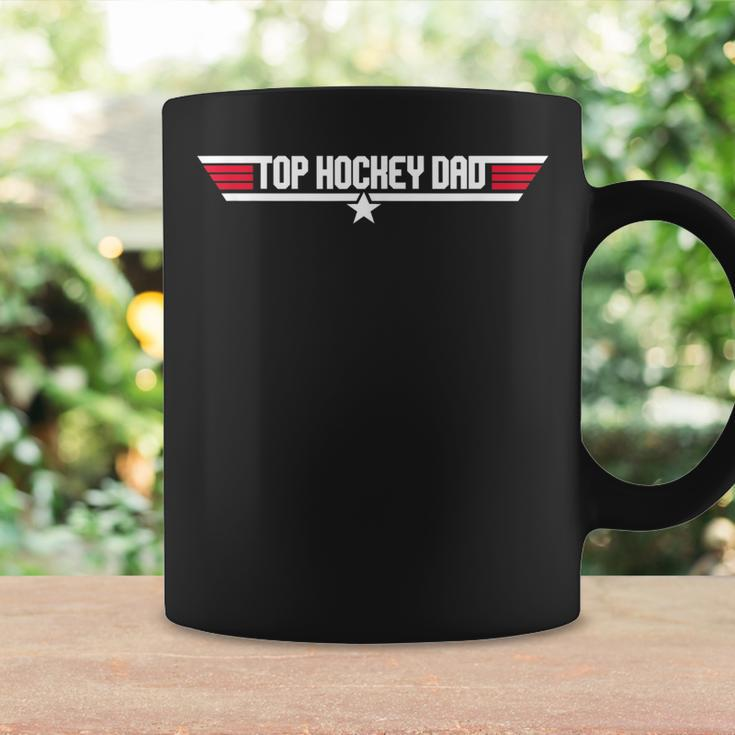 Top Hockey Dad Funny Father 80S Fathers Day Gift Coffee Mug Gifts ideas