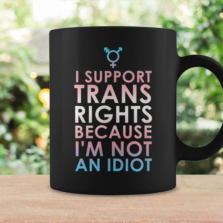 Transgender Ally Trans Pride Flag Support Coffee Mug Gifts ideas