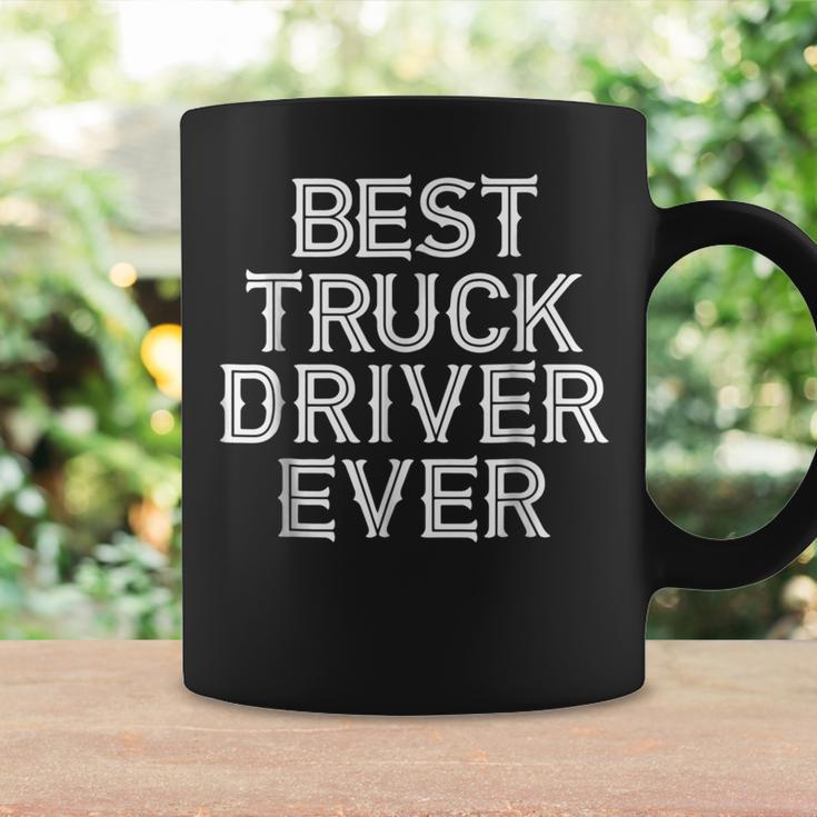 Trucker Best Truck Driver Ever Dad Grandpa Gifts Coffee Mug Gifts ideas