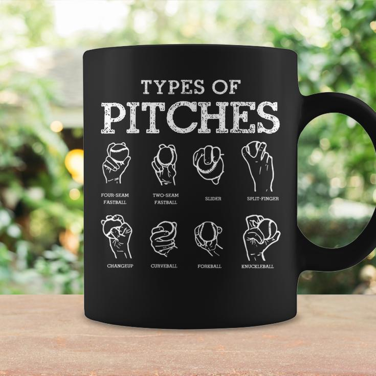 Types Of Pitches Softball Baseball Team Sport Coffee Mug Gifts ideas